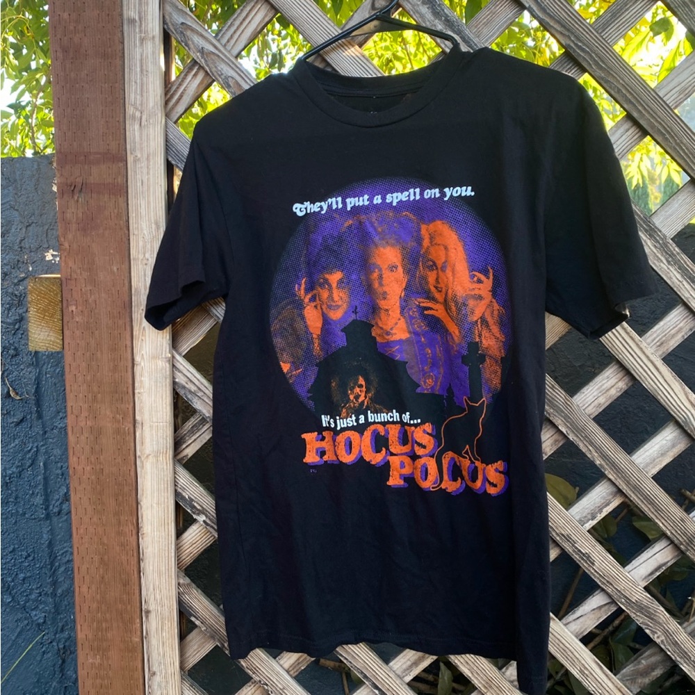 Black Hocus Pocus Graphic Tee - Short Sleeve